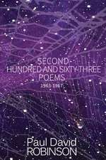 Second Hundred and Sixty-Three Poems