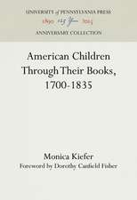 American Children Through Their Books, 1700–1835