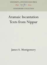 Aramaic Incantation Texts from Nippur