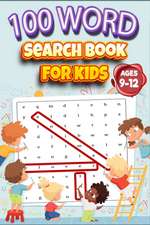 100 Word Search Book for kids ages 9-12