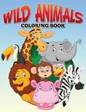 Wild Animals Coloring Book