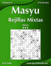 Masyu Rejillas Mixtas - Dificil - Volumen 4 - 276 Puzzles