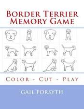 Border Terrier Memory Game