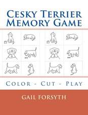 Cesky Terrier Memory Game