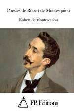 Poesies de Robert de Montesquiou