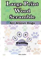 Large Print Word Scramble