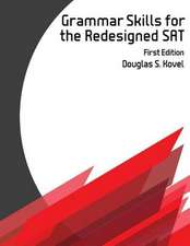 Grammar Skills for Redesigned SAT