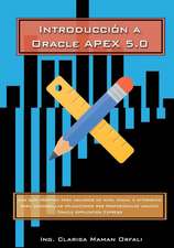 Introduccion a Oracle Application Express 5.0