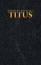 The Epistle of Paul the Apostle to TITUS