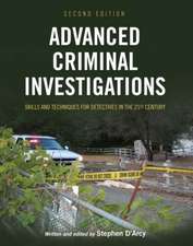 Advanced Criminal Investigations