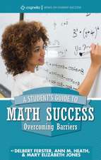 A Student's Guide to Math Success