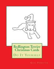 Bedlington Terrier Christmas Cards