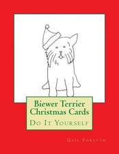 Biewer Terrier Christmas Cards