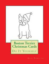 Boston Terrier Christmas Cards