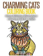 Charming Cats Coloring Book