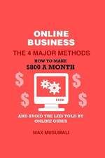 Online Business the 4 Major Method