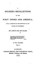 A Soldier's Recollections of the West Indies and America