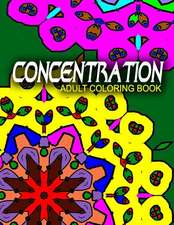 Concentration Adult Coloring Books, Volume 4