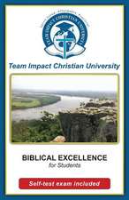 Biblical Excellence for Students