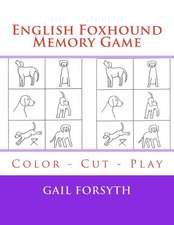 English Foxhound Memory Game