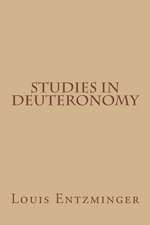 Studies in Deuteronomy