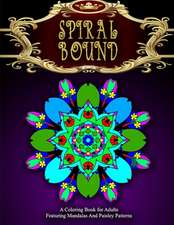 Spiral Bound Mandala Coloring Book - Vol.8