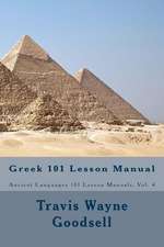 Greek 101 Lesson Manual