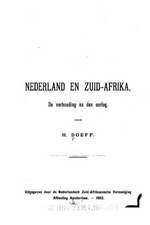 Nederland En Zuid Afrika, de Verhouding Na Den Oorlog: Ingles Para Hispanohablantes