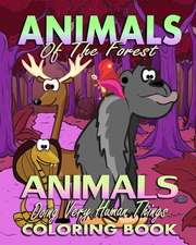 Animals of the Forest & Animals Doing Very Human Things (Coloring Book): Learn How to Draw Minecraft Characters the Easy Way