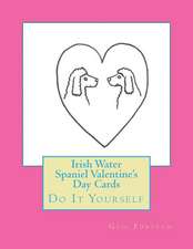 Irish Water Spaniel Valentine's Day Cards