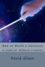 How to Build a Universe