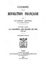 L'Europe Et La Revolution Francaise