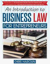 An Introduction to Business Law for Entrepreneurs