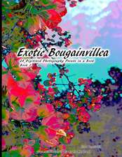 Exotic Bougainvillea 24 Digitized Photography Prints in a Book Book 1