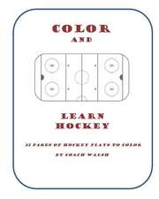 Color and Learn Hockey