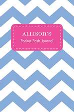 Allison's Pocket Posh Journal, Chevron