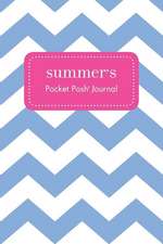 Summer's Pocket Posh Journal, Chevron