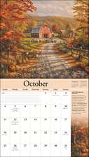 Thomas Kinkade Special Collector's Edition 2026 Deluxe Wall Calendar with Print