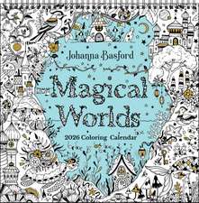 Johanna Basford's 2026 Coloring Wall Calendar