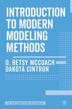 Introduction to Modern Modelling Methods