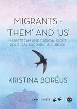 Migrants and Natives - 'Them' and 'Us': Mainstream and Radical Right Political Rhetoric in Europe