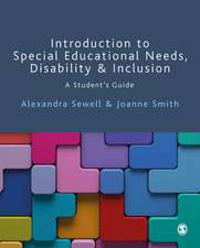 Introduction to Special Educational Needs, Disability and Inclusion: A Student's Guide