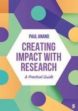 Creating Impact with Research