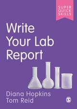 Write Your Lab Report