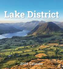 Lake District Mini Easel Desk Calendar 2025