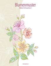 Blumenmuster-Malbuch Fur Erwachsene 1