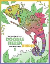 Doodle Tieren Malbuch Fur Kinder 1