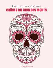 Livre de Coloriage Pour Enfants Cranes Du Jour Des Morts 1