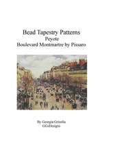 Bead Tapestry Patterns Peyote Boulevard Montmartre by Pissaro