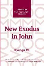 New Exodus in John